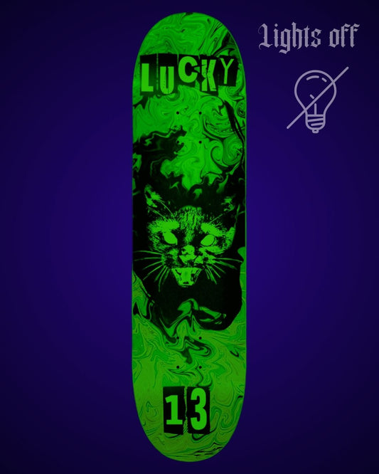 PUNK AND PRETTY ® LUCKY 13 GLOW IN THE DARK DECK