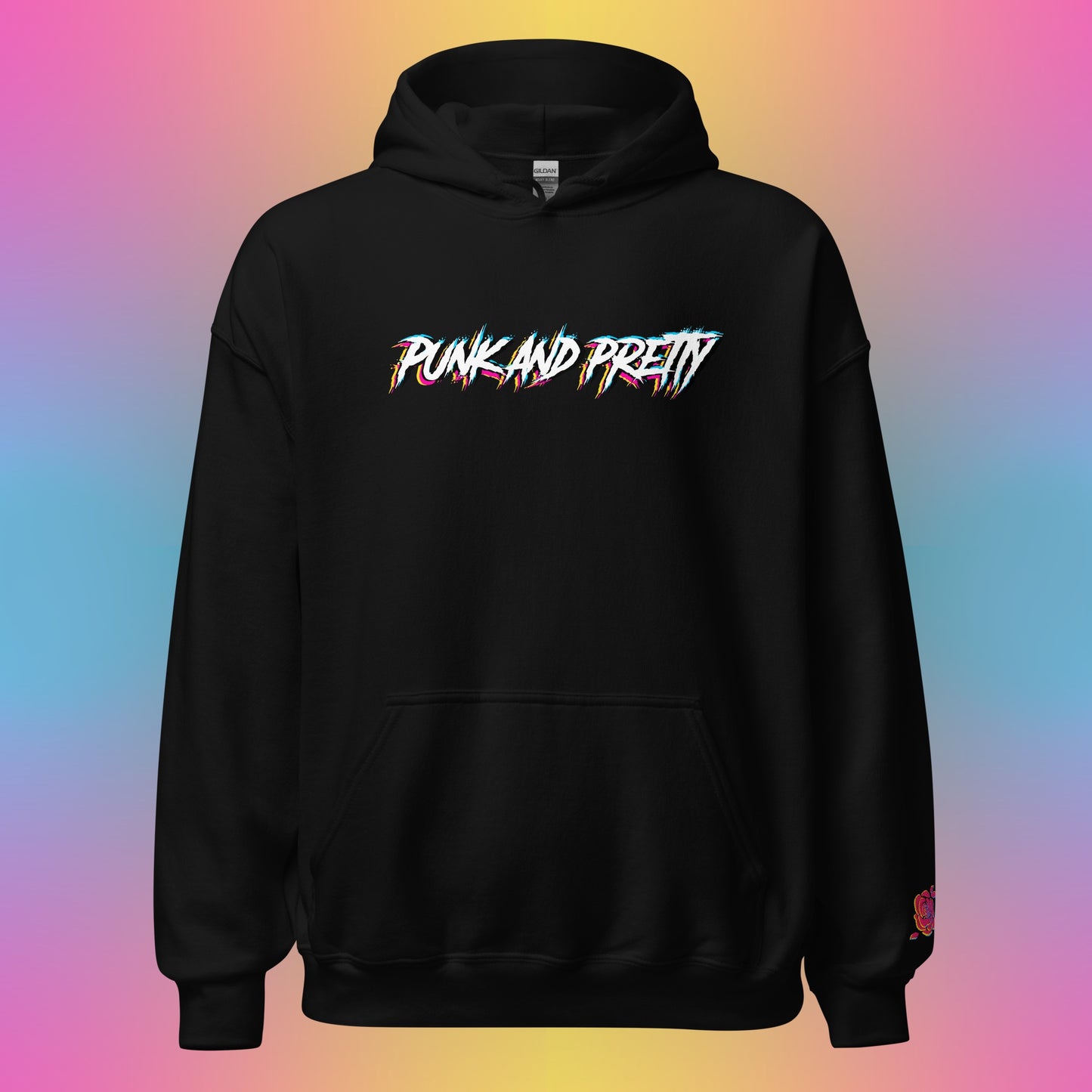 Punk and Pretty leopard UNTAMED - Unisex Hoodie
