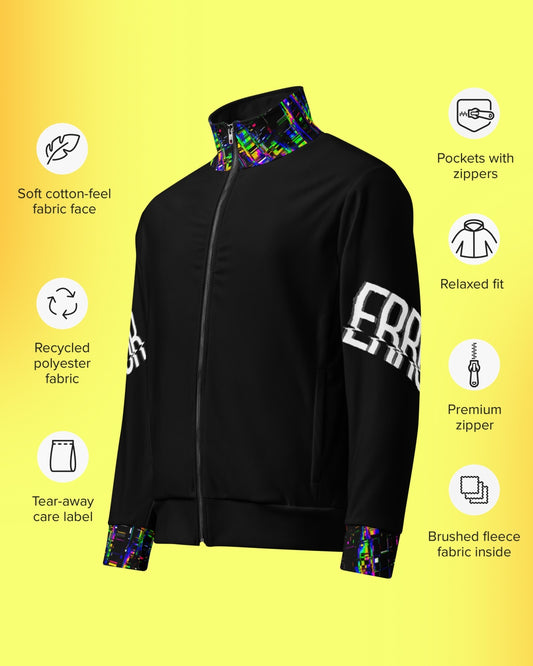 HACKED BY PUNK AND PRETTY - Unisex Track Jacket
