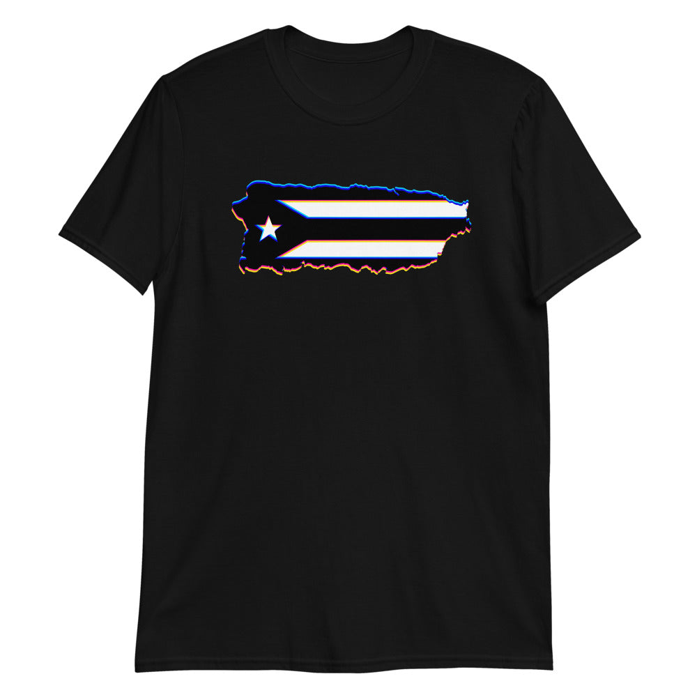Puerto Rico Nunca Olvida Unisex T-Shirt Horizontal