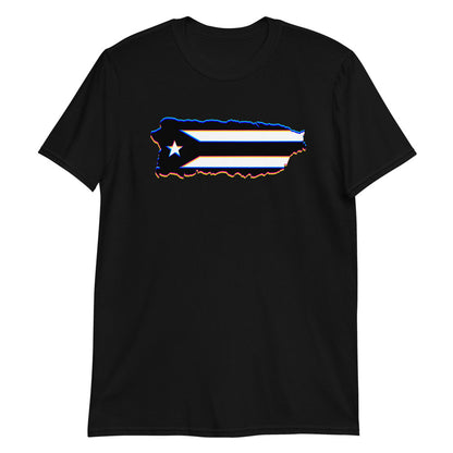 Puerto Rico Nunca Olvida Unisex T-Shirt Horizontal