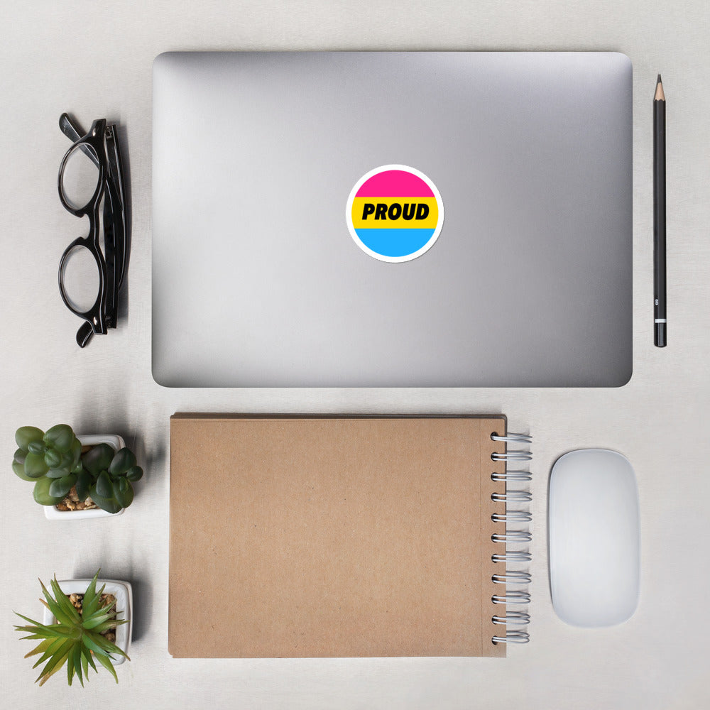 PROUD - PANSEXUAL Bubble-free sticker