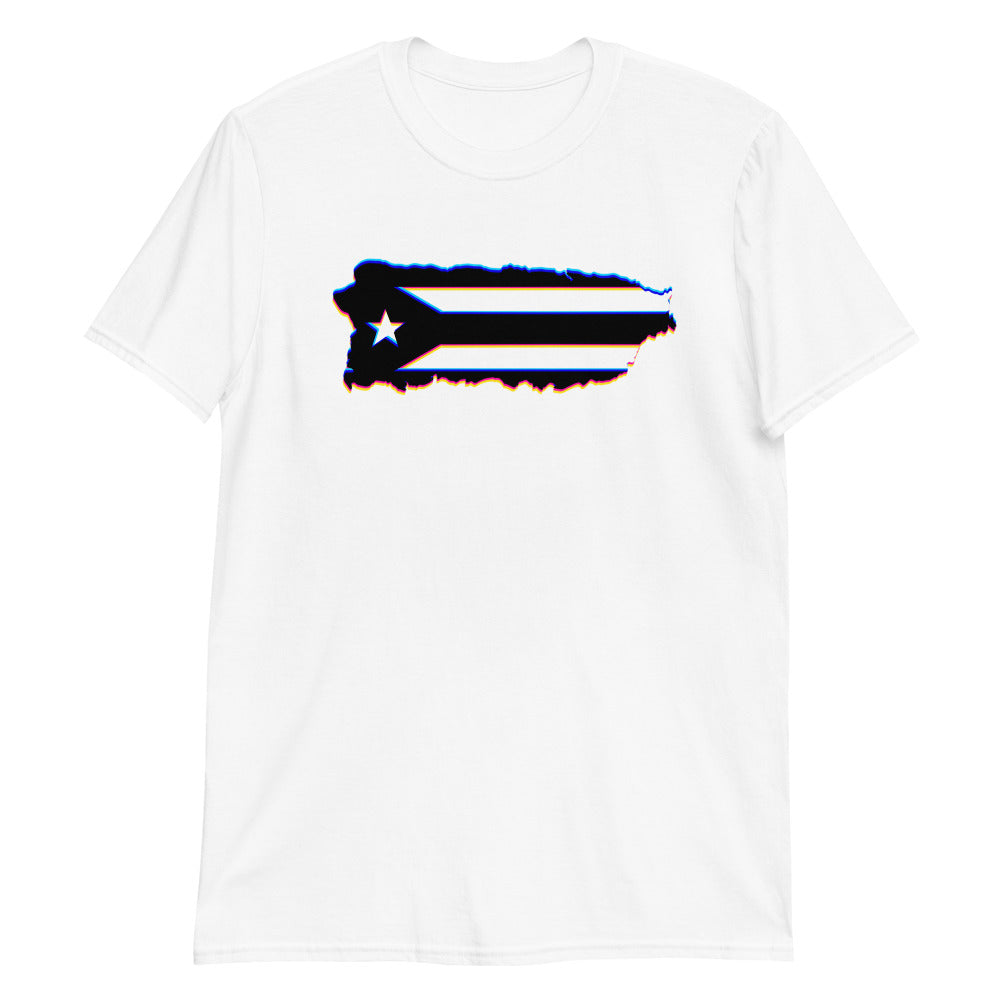 Puerto Rico Nunca Olvida Unisex T-Shirt Horizontal